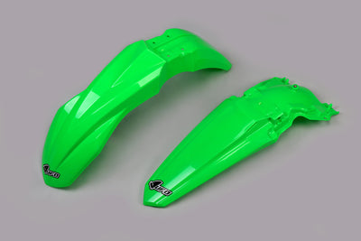 Set parafanghi Ufo plast Set parafanghi ufo kawasaki verde