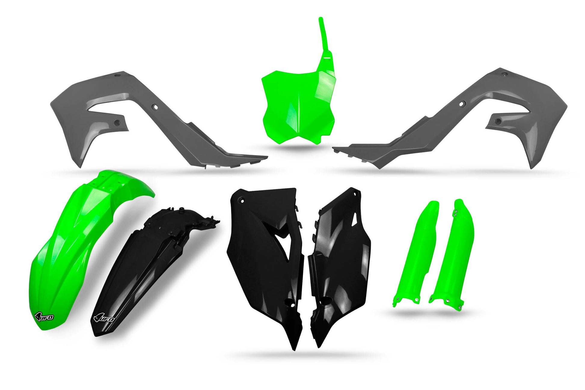 Ufo plast verkleidungssatz trim kit ufo kawasaki limited