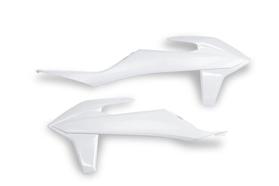 Tapa radiador ufo plast cubre radiador ufo ktm blanco