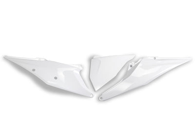 Ufo plast seitenverkleidung side covers ufo ktm white