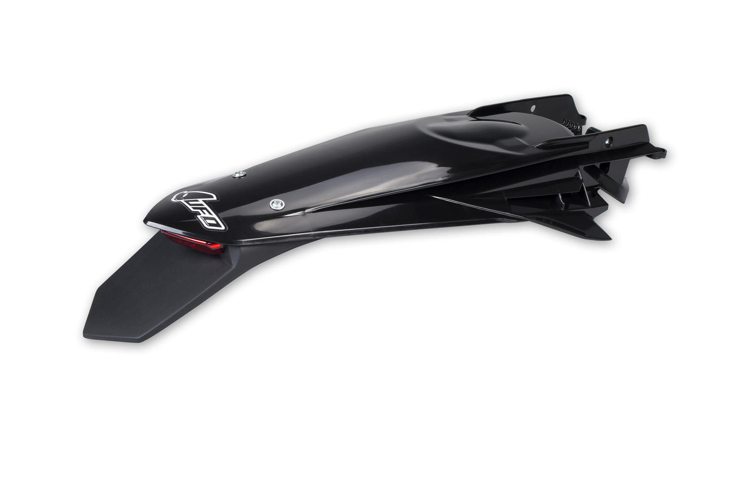 Ufo plast spatbord rear mudguard ufo ktm led black