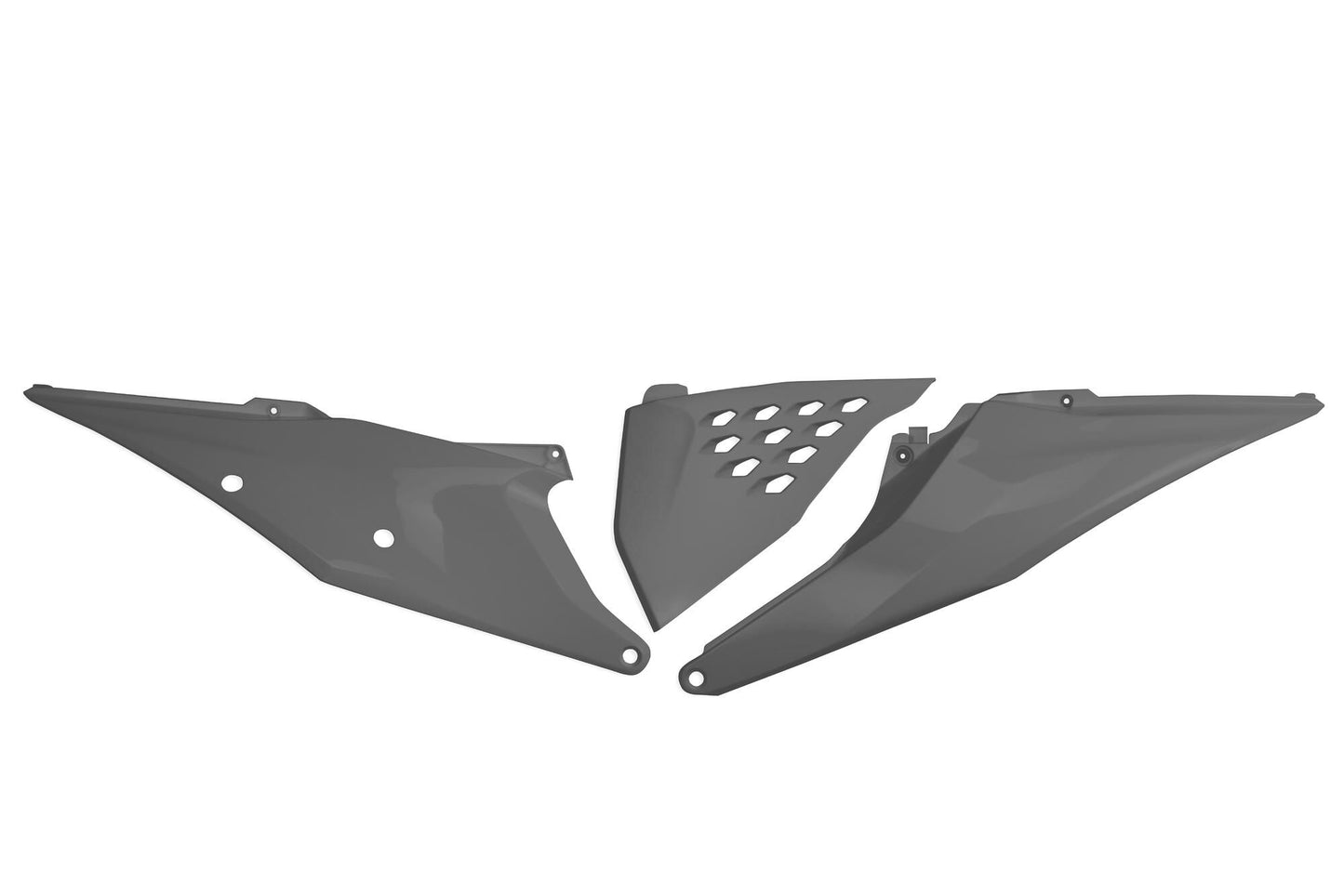 Ufo plast zijkap side covers ufo ktm grey