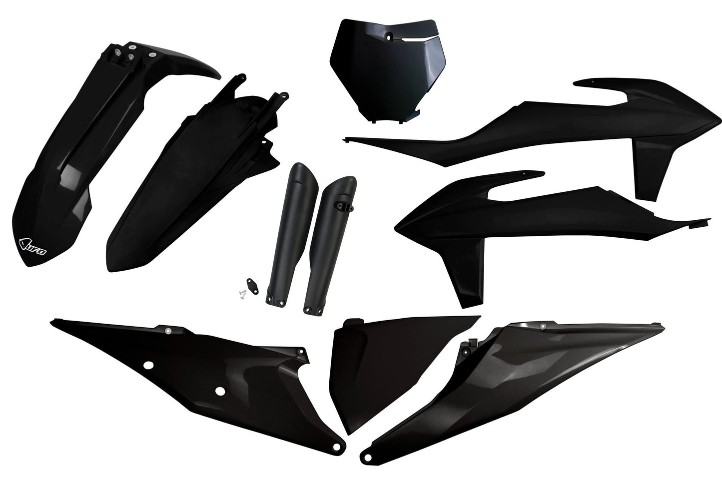Kit embellecedores carrocería Ufo plast ufo ktm negro
