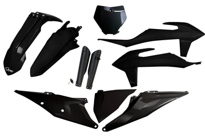 Kit embellecedores carrocería Ufo plast ufo ktm negro