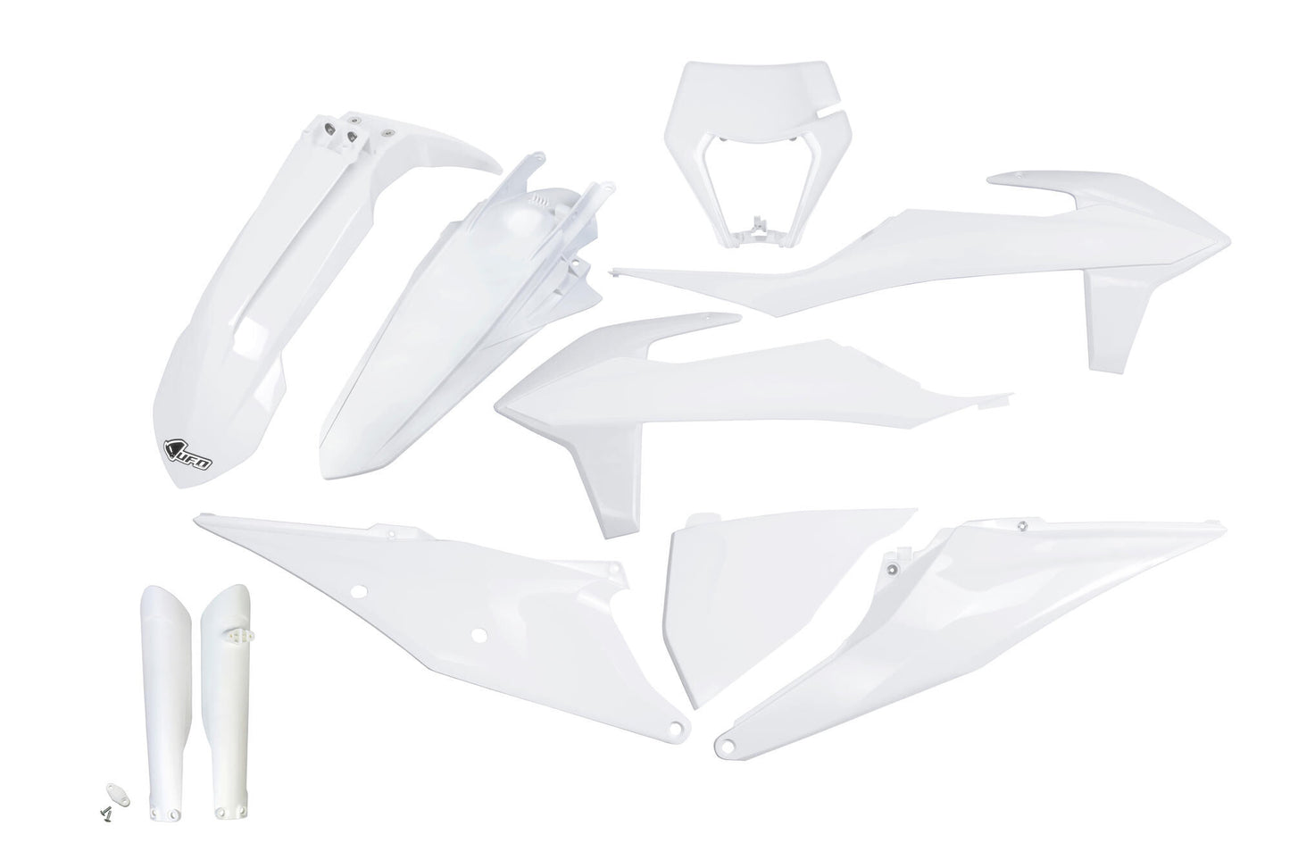 Kit embellecedores carrocería Ufo plast ufo ktm blanco