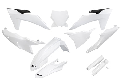 Kit embellecedores carrocería Ufo plast ufo ktm blanco