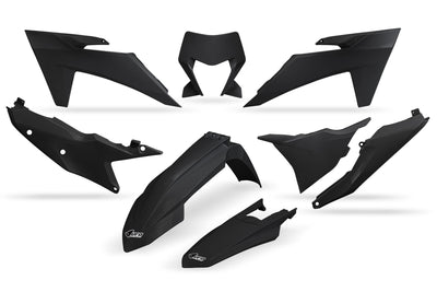 Kit finiture carrozzeria ufo plast ufo ktm nero