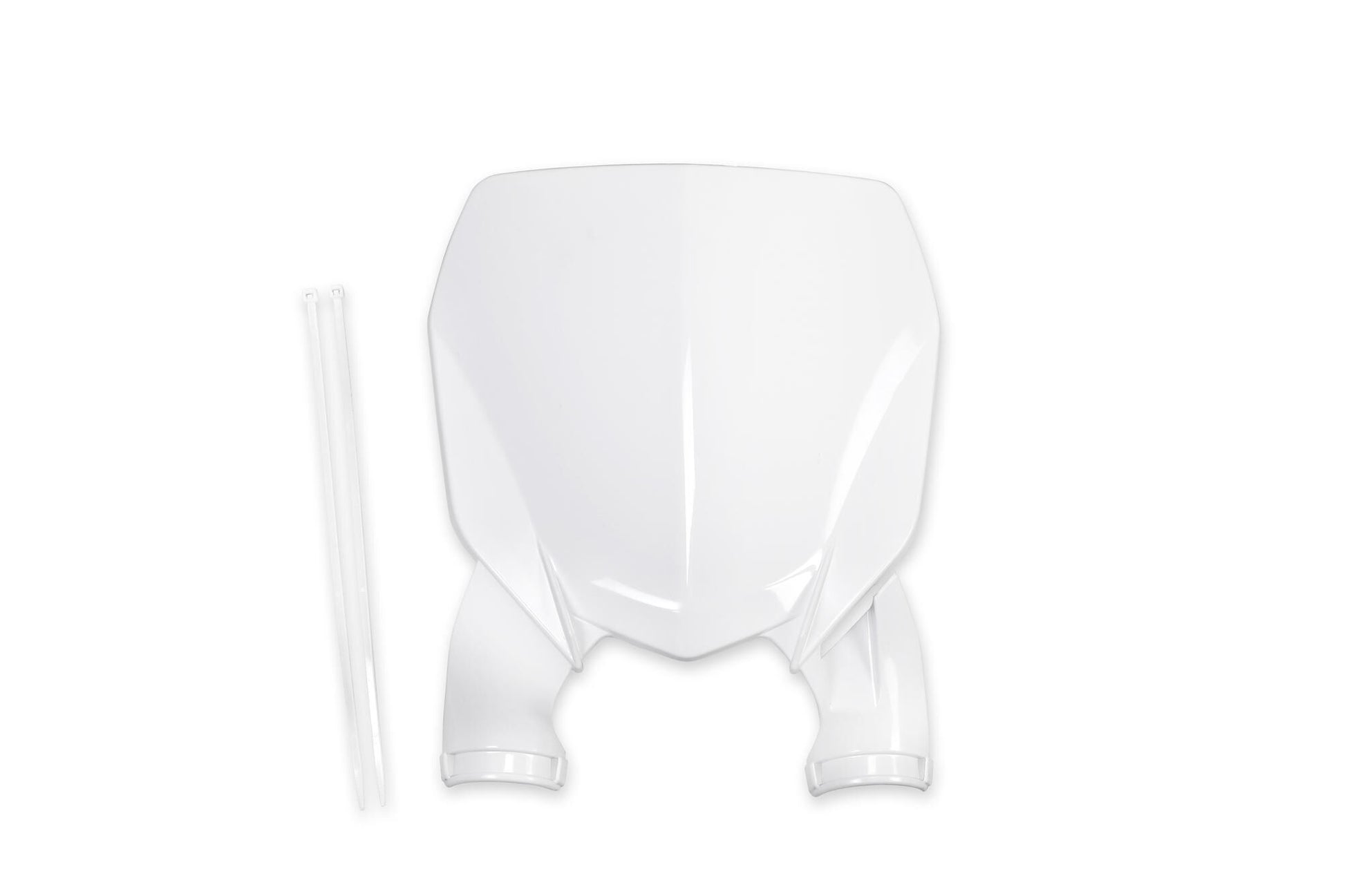 Ufo plast startnummerntafel start number plate ufo yamaha white