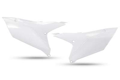 Tapas laterales ufo plast tapas laterales ufo yamaha blanco
