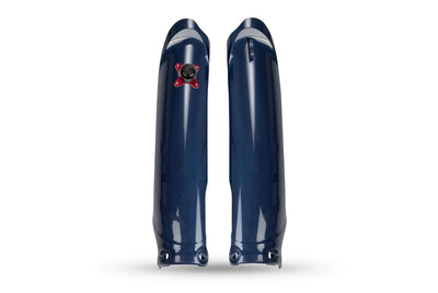 Protezioni forcella anteriore Ufo plast protezioni forcella ufo yamaha blu