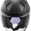 Casco jet Ls2 of603 casco Infinity ii of603 infi. ii solido nero opaco