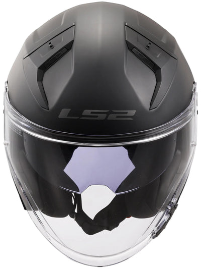Ls2 jethelm of603 infinity ii solid helmet infinity ii black matt gr. xxl
