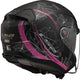 Casco jet Ls2 “of603 Infinity ii lotus” casco of603 infi. ii loto l nero rosa