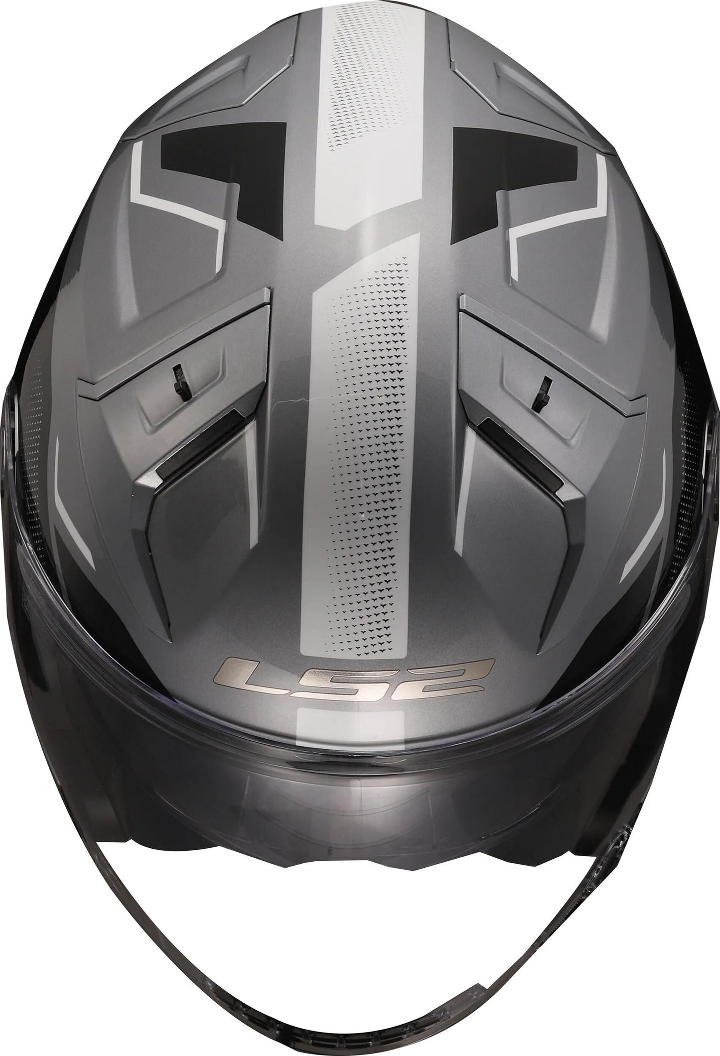 Casco jet Ls2 “of603 Infinity ii Veyron” casco of603 infi. ii veyron l grigio bl bianco