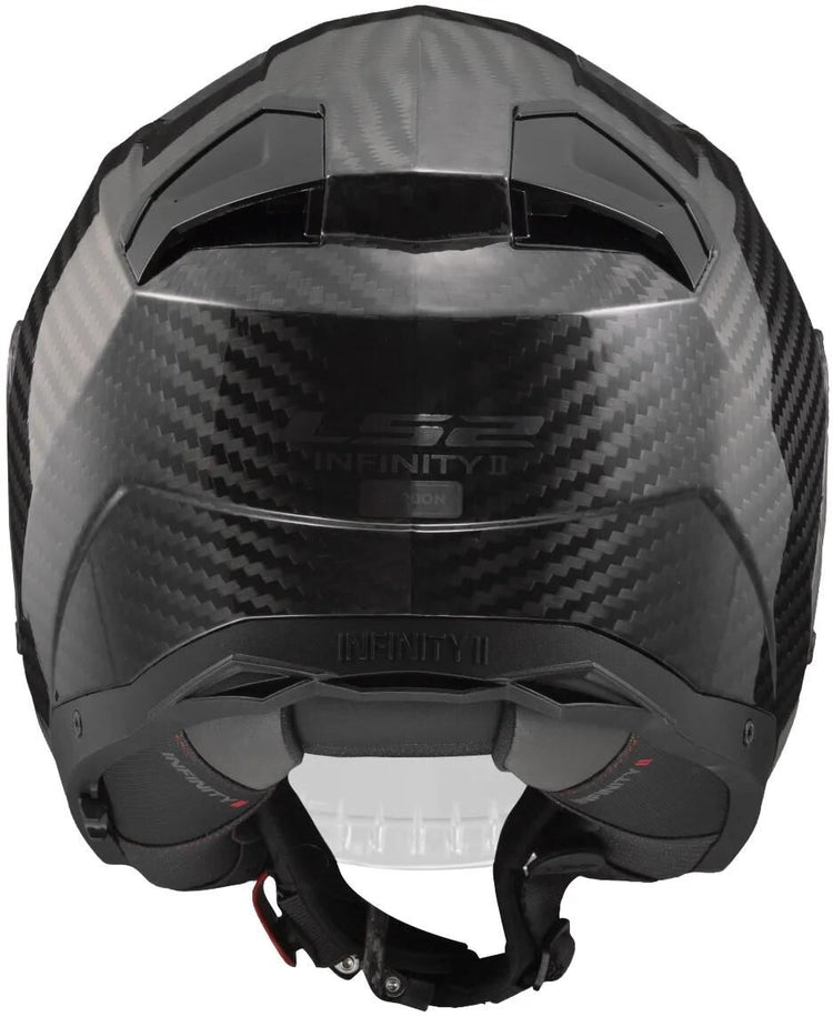 Ls2 jethelm of603 infinity ii carbon solid helmet infinity ii carbon black gr. 3xl