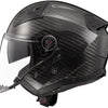 Ls2 jethelm of603 infinity ii carbon solid helmet infinity ii carbon black gr. xxl