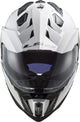 Casco enduro ls2 mx701 explorer solid. casco mx701 explorer solid xl blanco
