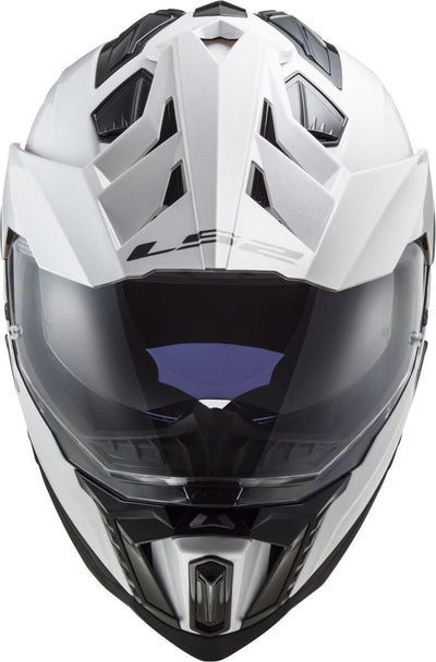 Ls2 endurohelm mx701 explorer solid helmet explorer white gr. xxl