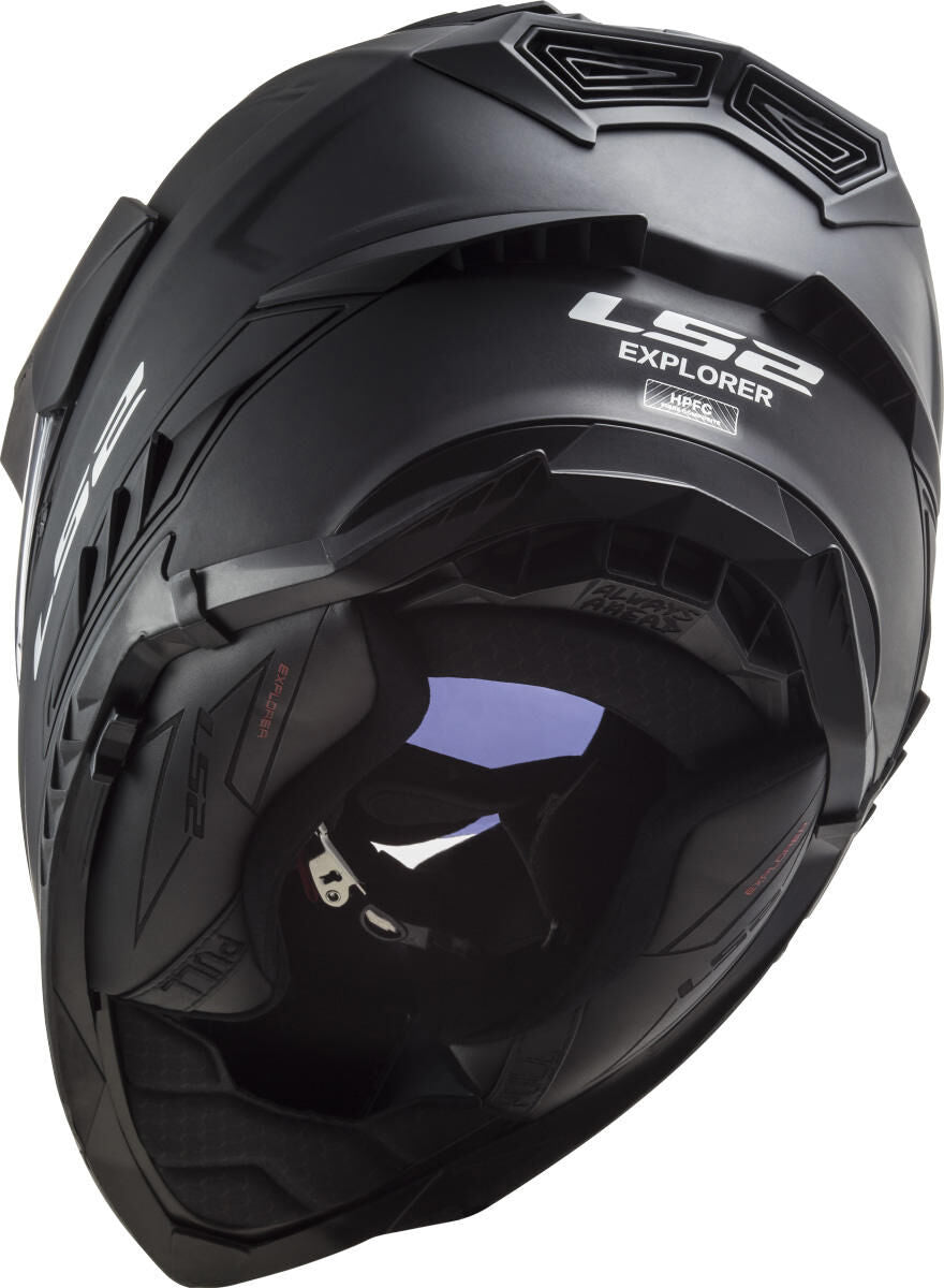 Casco enduro ls2 mx701 explorer solid. casco mx701 explorer solid l negro mate