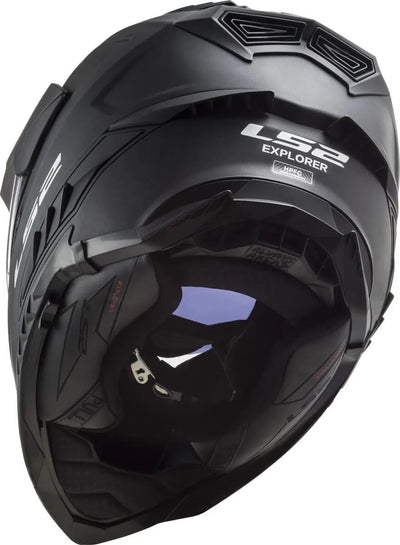 Casco enduro Ls2 mx701 explorer solido. casco mx701 explorer solid xxl nero opaco