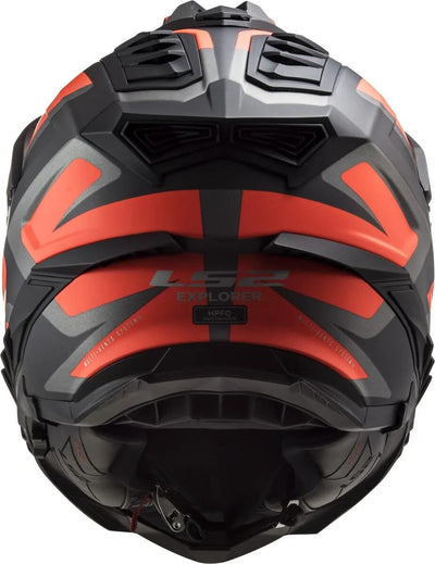 Ls2 enduro helmet mx701 explorer alter, removable and washable, rescue cheek pads, micrometric closure, removable helmet top, preparation for helmet communication, pinlock 70 maxvision™. helmet mx701 explorer alter xxl bl. or matt
