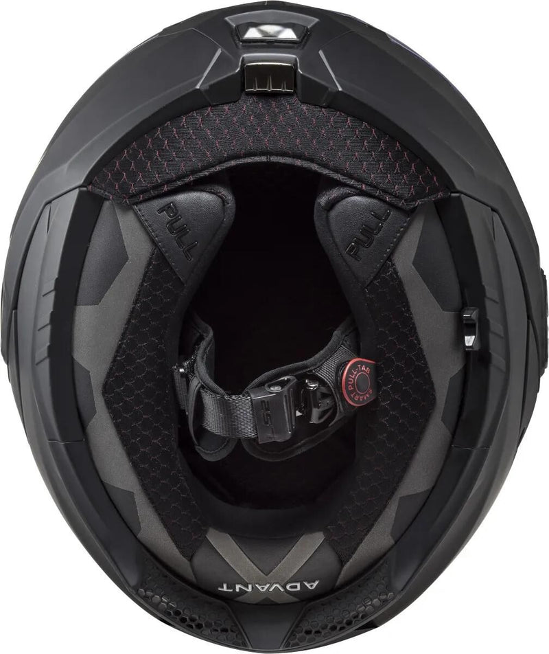 Casco abatible ls2 ff901 advant x casco solido ff901 adv. x sólido m negro mate