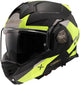 Ls2 klapphelm ff901 advant x oblivion helmet advant x obliv bw neon yellow matt gr. 3
