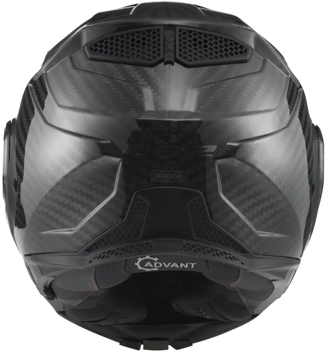 Casco abatible ls2 ff901 advant x casco carbon solid ff901 adv. x carb.solid xl negro