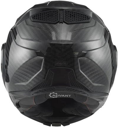 Casco apribile Ls2 ff901 advant x casco carbon solid advant x carbo nero gr. xs