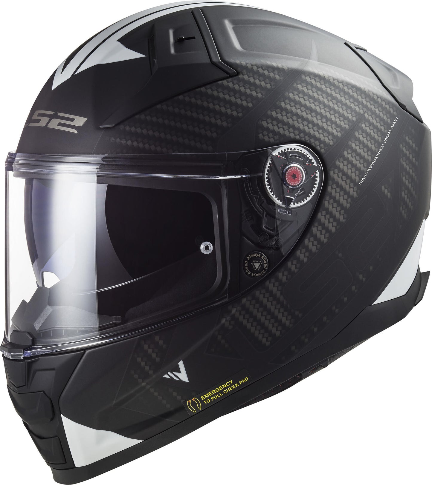 Casco integral ls2 ff811 vector ii casco splitter ff811 vect. ii spl. blanco