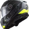 Casco integrale LS2 FF811 Vector II Splitter, casco FF811 Vect. II Spl. XXL Tit. Giallo