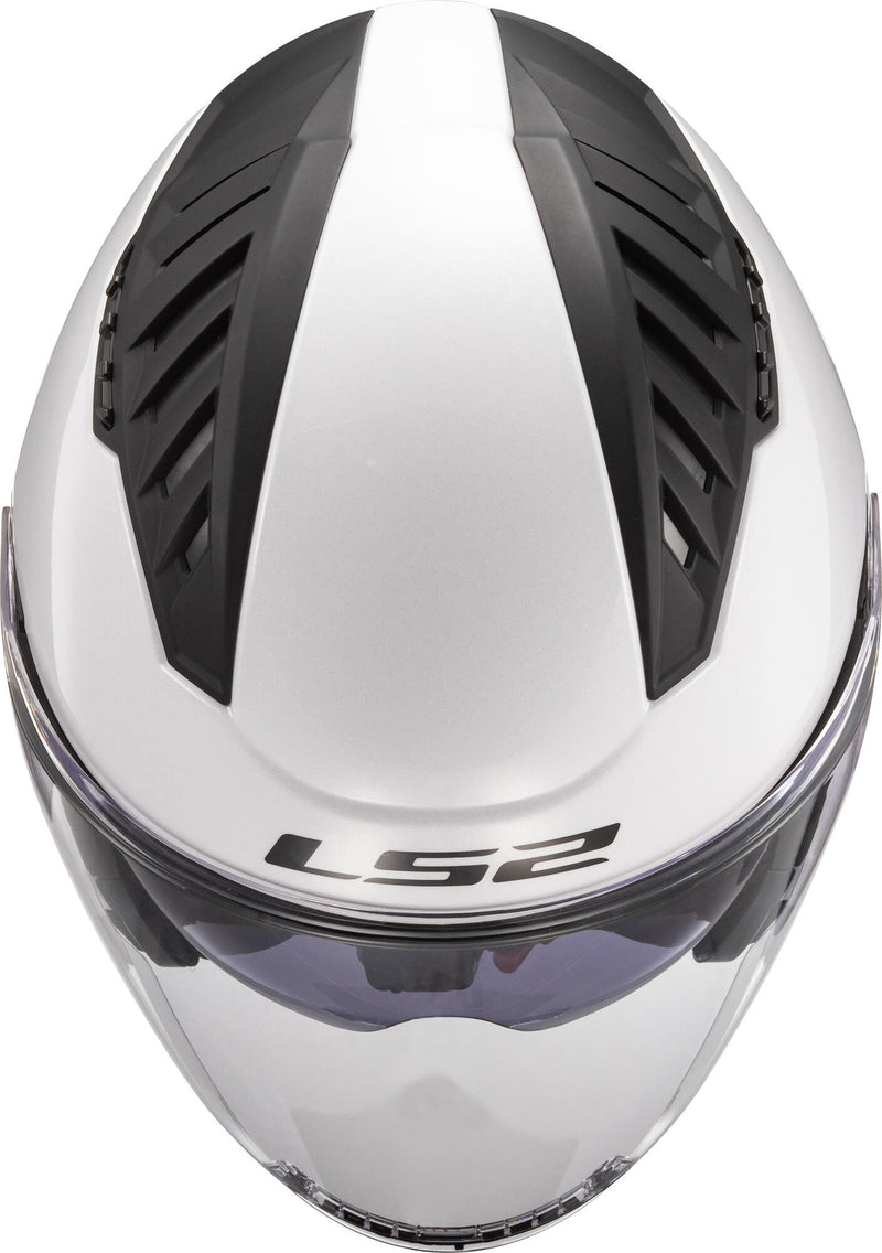 Ls2 jethelm of600 copter ii solid helmet copter ii soli white gr. m