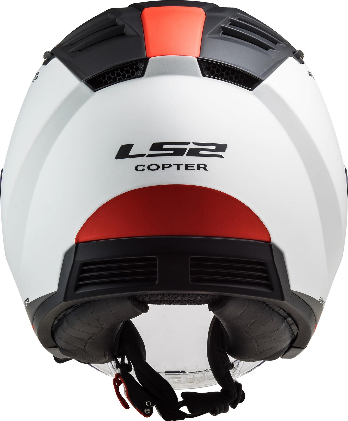 Casco jet Ls2 of600 copter ii urbane casco of600 copt. ii urbano l bianco rosso