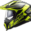 Ls2 endurohelm mx701 explorer alter helmet explorer age bw neono yellow matt gr.