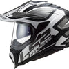 Ls2 endurohelm mx701 explorer alter helmet explorer age bw white matt gr. s