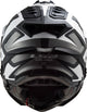 Ls2 endurohelm mx701 explorer alter helmet explorer age bw white matt gr. s