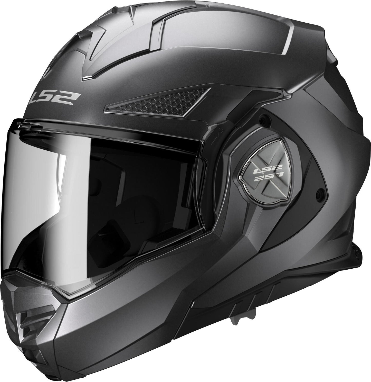 Casco abatible ls2 ff901 advant x casco solido ff901 adv. x sólido xxl titanio
