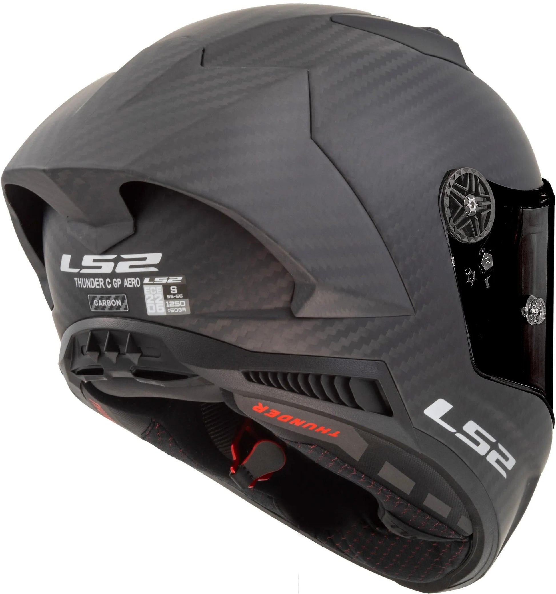 Casco integrale Ls2 “ff805 tuono carbon gp aero” casco ff805 th.ca.gp aero xl auto. nero opaco