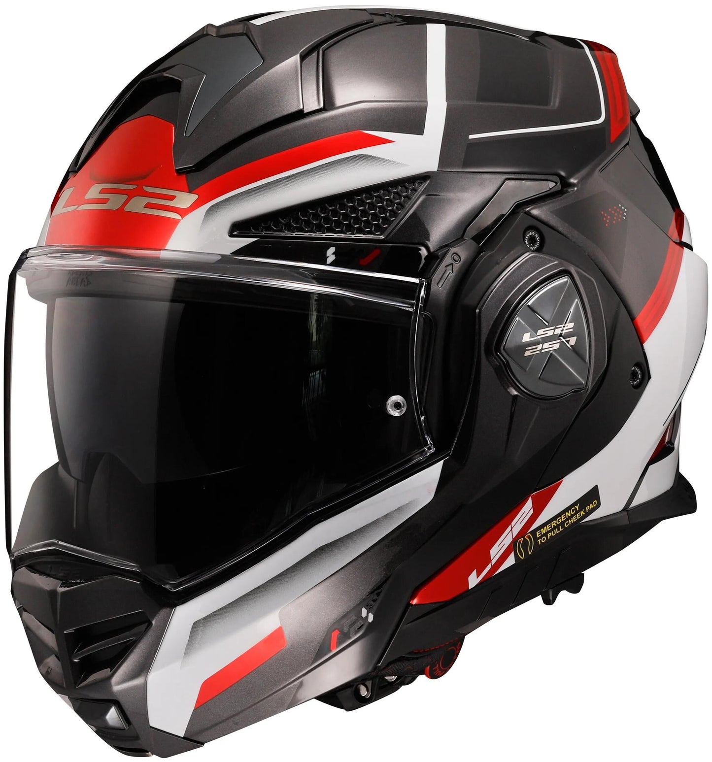 Ls2 opklaphelm ff901 advant x spectrum helmet advant x spect sw ws rot gr. l