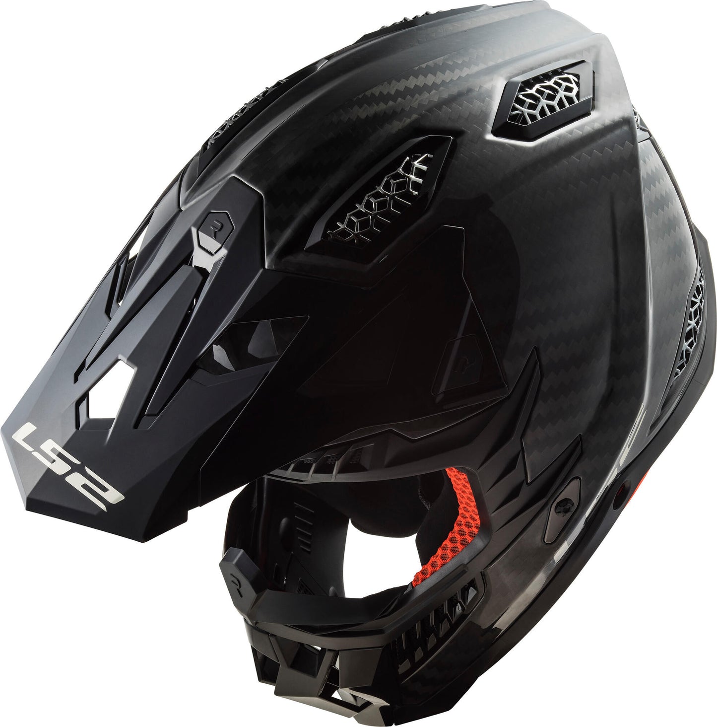 Casco motocross ls2 mx703 x-force solid casco mx703 x-force solid l carbono
