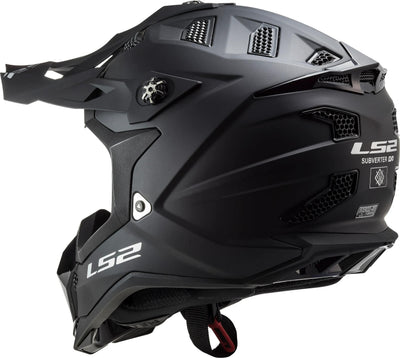 LS2 cross helmet MX700 subverter evo noir, removable and washable, breathable and hypoallergenic. helmet mx700 subv.evo noir xl matt black