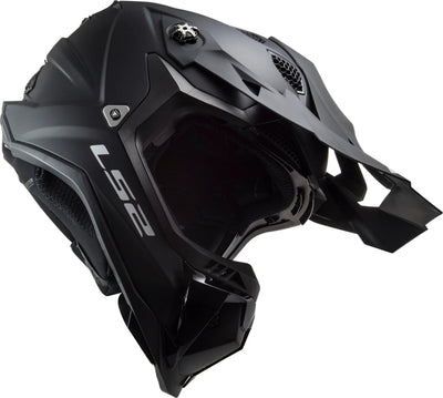 LS2 cross helmet MX700 subverter evo noir, removable and washable, breathable and hypoallergenic. helmet mx700 subv.evo noir xl matt black