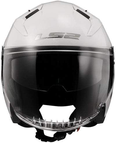 Ls2 jethelm of603 infinity ii solid helmet infinity ii white gr. s