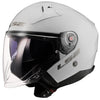 Ls2 jethelm of603 infinity ii solid helmet infinity ii white gr. l