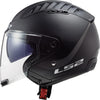 Ls2 jethelm of600 copter ii solid helmet copter ii soli black matt gr. xs