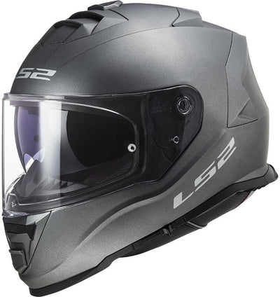 Ls2 integraalhelm ff800 storm ii solid helmet storm ii ff800 titanium matt gr. l