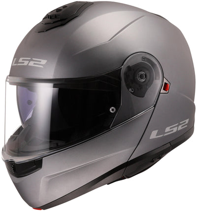 Ls2 klapphelm ff908 strobe ii solid helmet strobe ii ff90 solid ti matt gr. l