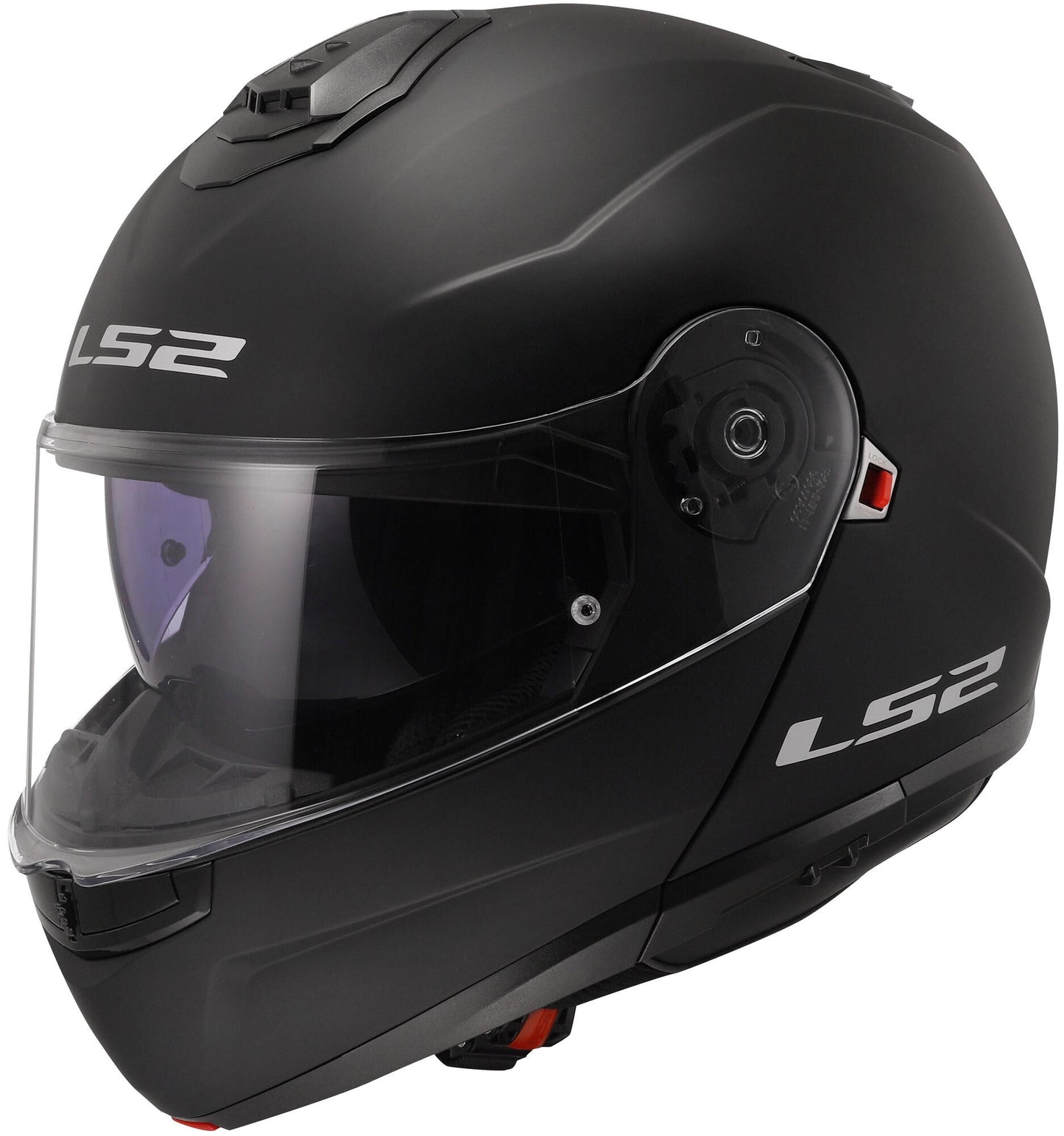 Ls2 opklaphelm ff908 strobe ii solid helmet strobe ii ff90 solid sw matt gr. xl
