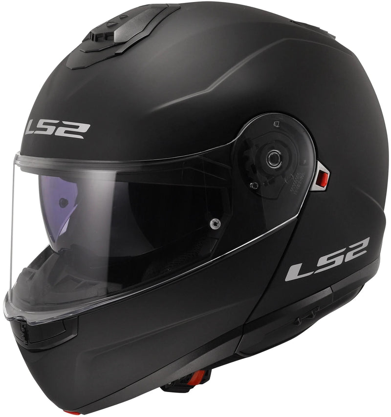 Ls2 opklaphelm ff908 strobe ii solid helmet strobe ii ff90 solid sw matt gr. 3xl
