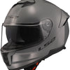 Ls2 integraalhelm ff808 stream ii solid helmet ff808 stream i solid nardo gray gr. l